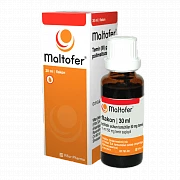 MALTOFER tomchilar dlya priema vnutr 30ml 50mg/ml