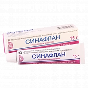 SINAFLAN maz 15 g 0,25 mg/g