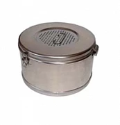 Коробка стерилизационная круглая с фильтром КСКФ-3