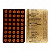 Tabletkalar Melanocil (Melanocyl) vitiligo uchun tabiiy ingredientlar