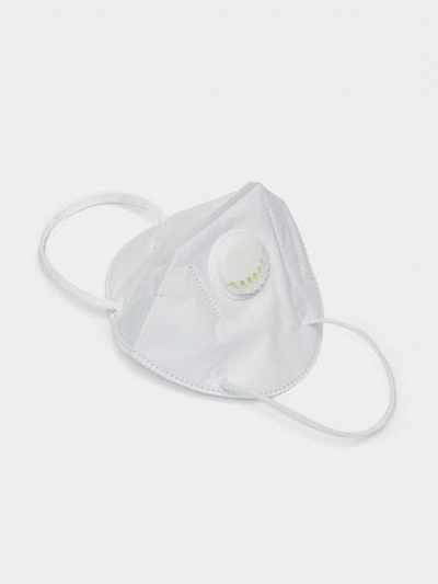 Маска респиратор с клапаном N95, 10 шт:uz:Niqob respirator klapanli N95, 10 dona