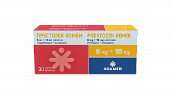 PRESTOZEK KOMBI tabletkalari 10mg 8 mg+10 mg N30