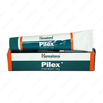 Мазь для лечения варикоза и геморроя, Himalaya Pilex ointment 30 г,:uz:Himalaya Pilex malhami varikoz tomirlari va hemoroidlarni davolash uchun, 30 g,