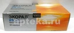 EKORAL 0,025 kapsulalar  N50