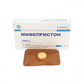 MIFEPRISTON tabletkalari 200mg N1