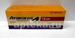 ATAKAND 0,016 tabletkalari N28