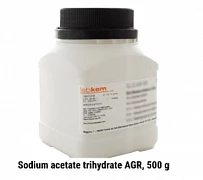 Ацетат натрия тригидрат, 500 г / Sodium acetate trihydrate AGR, 500 g