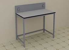 Стол лабораторный  1200*650*1050  мм, модель 1:uz:Laboratoriya stoli 1200*650*1050 mm, 1-model