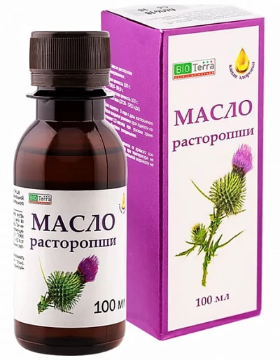 Масло расторопши холодного отжима