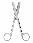 O'tkir qaychi, vertikal kavisli