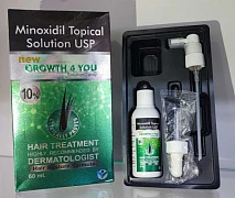 Soch va soqol spreyi Minoxidil 10% new growth 4 you