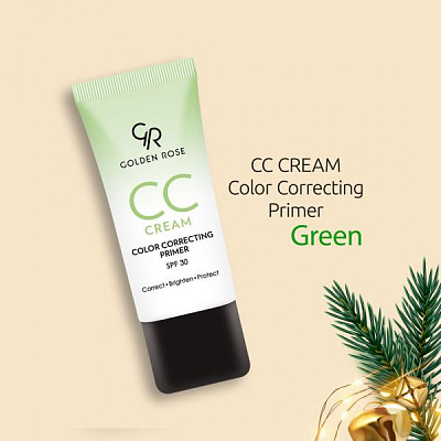 Крем-праймер для коррекции цвета cc cream color correcting primer- violet 3373 Golden Rose:uz:Rangni to'g'rilash uchun krem-primer cc krem ​​rangini to'g'rilovchi primer- binafsha 3373 Golden Rose