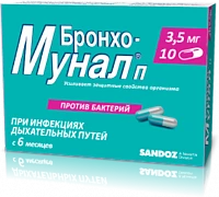 BRONXO MUNAL P kapsulalar  3,5mg N10