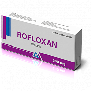 ROFLOKSAN tabletkalari 200mg N10