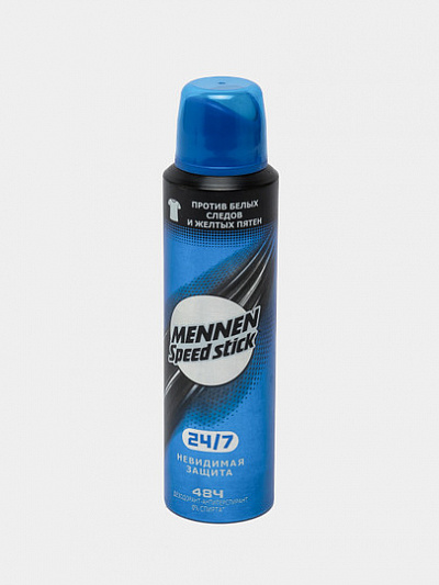 Дезодорант-антиперспирант Mennen Speed Stick Invisible Protection, 150 мл