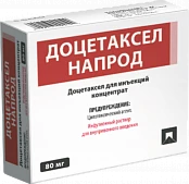 DOSETAKSEL NAPROD konsentrat 120mg/3ml