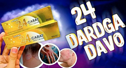 Davolovchi krem Derma 24 Carat (Teri kasalliklari uchun)