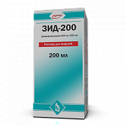 ZID 200 infuziya uchun eritma 100ml 200mg/100ml