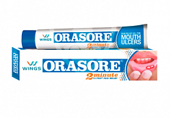 Og'iz yarasi Orasor Og'izdan jel