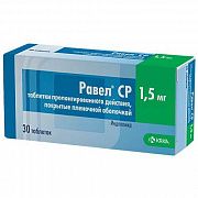 RAVEL SR tabletkalari 1,5mg N60