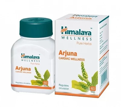 Arjuna Himalaya "Арджуна" для сердечно-сосудистой системы, 60 таблеток:uz:Arjuna Himalaya "Arjuna" yurak-qon tomir tizimi uchun, 60 tabletka