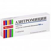 AZITROMISIN RAFARMA tabletkalari 500mg N3