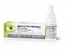 DEKSA GENTAMISIN ko'z tomchilari 5ml