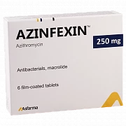 AZINFEKSIN tabletkalari 500mg N3