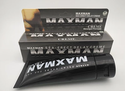 Maxman Delay Creme — формула уверенности и контроля:uz:Maxman Delay Creme – nazorat va bardoshlik uchun formulasi
