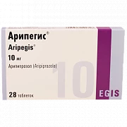 ARIPEGIS tabletkalari 10mg N14
