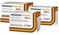 URSOSAN FORTE 0,5 tabletkalari N10