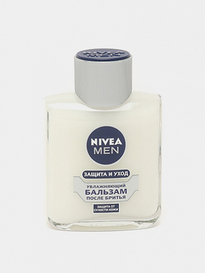 Увлажняющий бальзам после бритья Nivea Men Защита и Уход, 100 мл