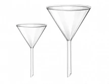 Воронка лабораторная:uz:Laboratoriya huni