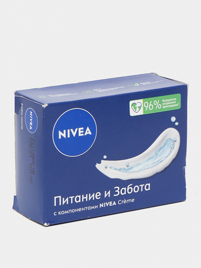 Мыло крем Nivea Питание и забота 100гр