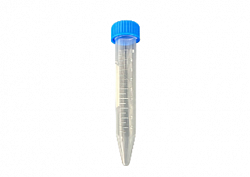 Qopqoqli, konussimon, polipropilenli 10 ml santrifüj naychalari