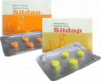SILDAP tabletkalari 60mg 100mg/60mg N4