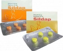 SILDAP tabletkalari 60mg 100mg/60mg N4