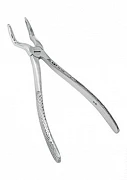 Yuqori jag'ning ildizini olish uchun keng jag'lari bo'lgan ekstraktsiya forsepslari N°52