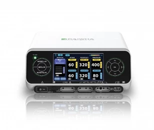 Электрохирургический высокочастотный (ЭХВЧ) аппарат DE-400, DAIWHA CORP., LTD.:uz:Elektrojarrohlik yuqori chastotali (ECHF) qurilma DE-400, DAIWHA CORP., LTD.
