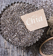 Tabiiy manba Omega-3 Chia urug'lari