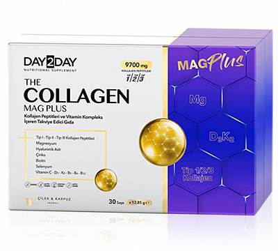 Порошок коллаген Collagen Mag Plus Orzax  с магнием 30 саше:uz:Kollagen Max Plus Orzox magniy kukuni  bilan 30 ta paket