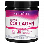 Neocell, super kollagen peptidlari, lazzatsiz, 200g