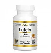 Lutein va zeaksantin Kaliforniya oltin oziqlanishi, 10 mg, 120 sabzavotli kapsulalar