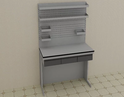 Стол лабораторный 1500*700*2100 мм, модель 4:uz:Laboratoriya stoli 1500*700*2100 mm, 4-model