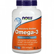 Now Foods, Ultra-Omega-3, 500 EPA/250 DHA, 90 ta ichak bilan qoplangan kapsulalar