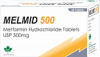 METFORMIN 500 tabletkalari 500mg N60